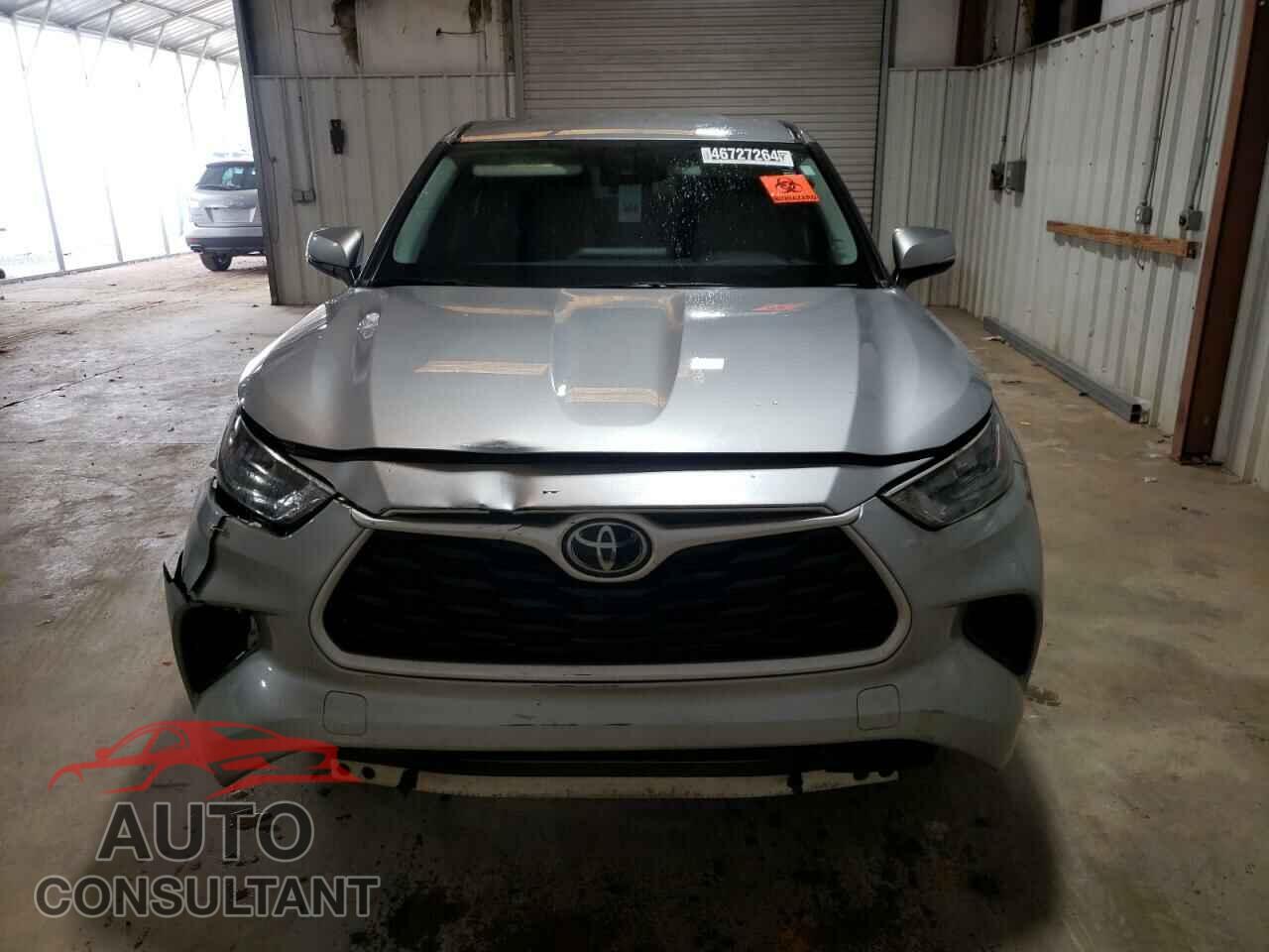 TOYOTA HIGHLANDER 2020 - 5TDCZRAH9LS508948