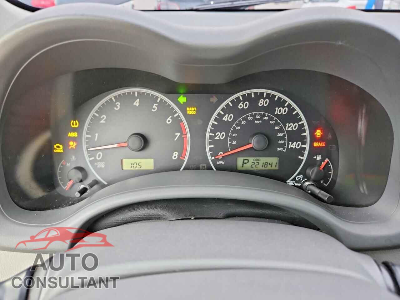 TOYOTA COROLLA 2009 - JTDBL40EX9J046770