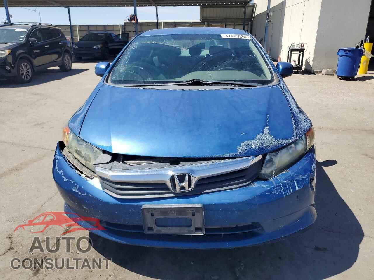 HONDA CIVIC 2012 - 2HGFB2F52CH507261
