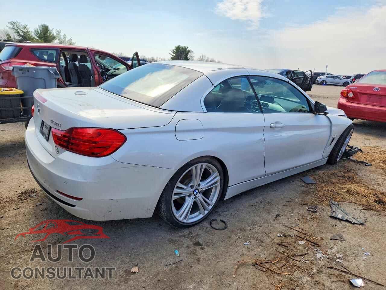BMW 4 SERIES 2017 - WBA4U7C31H5H19874