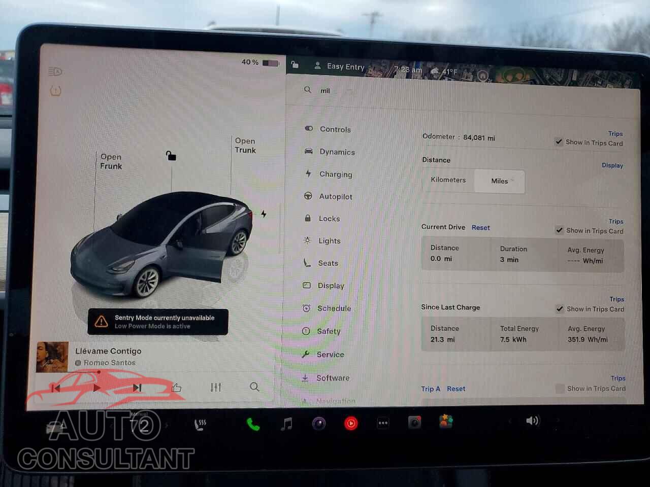 TESLA MODEL 3 2022 - 5YJ3E1EB2NF285811
