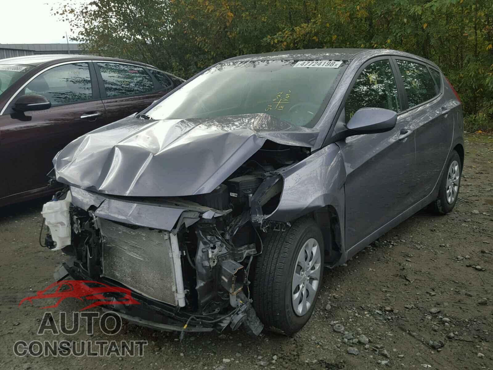 HYUNDAI ACCENT 2017 - KMHCT5AE7HU343125