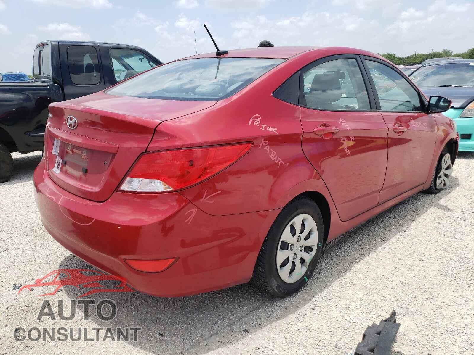 HYUNDAI ACCENT 2017 - KMHCT4AE7HU238059