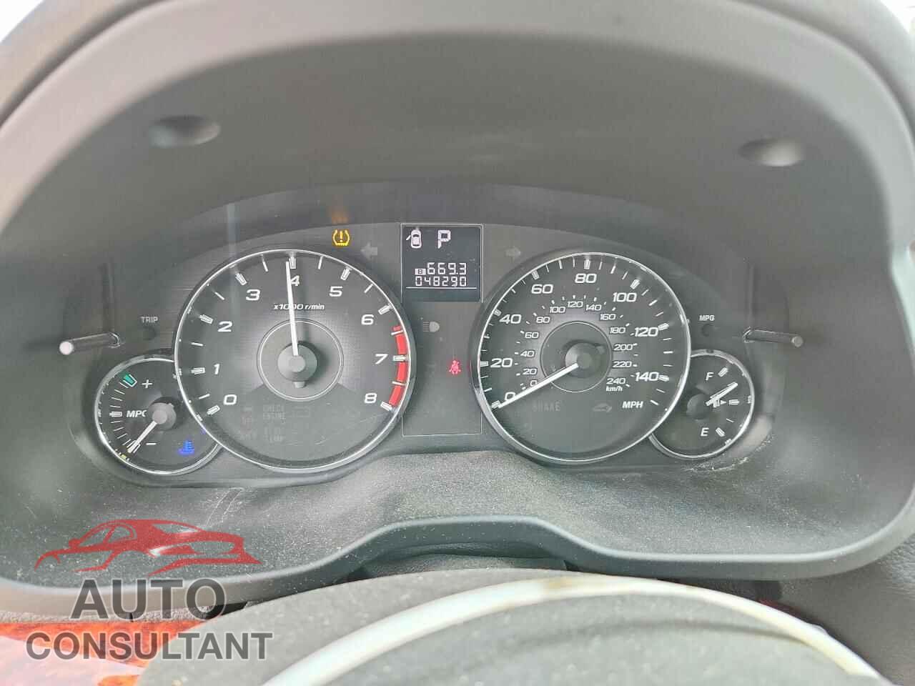 SUBARU OUTBACK 2012 - 4S4BRBLC5C3201424