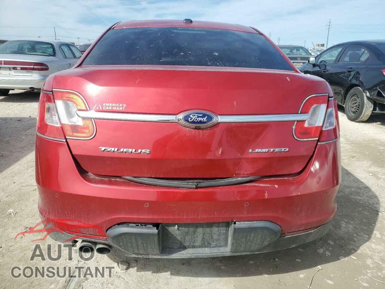 FORD TAURUS 2012 - 1FAHP2FW6CG134650