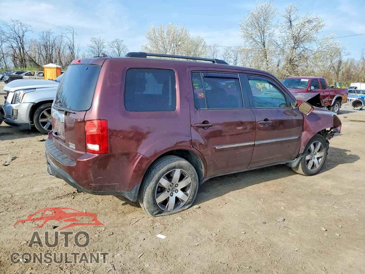 HONDA PILOT 2012 - 5FNYF4H97CB044241