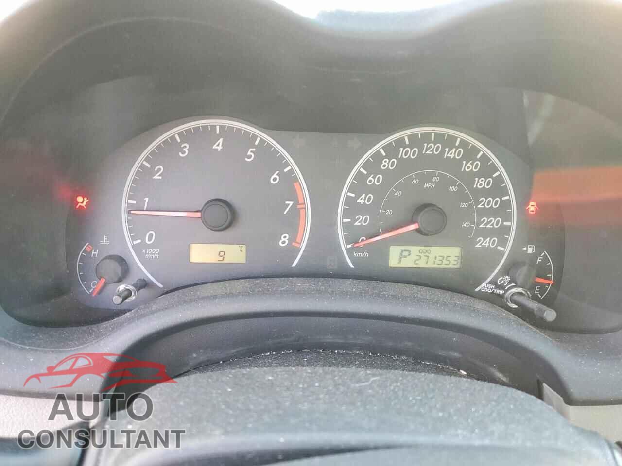 TOYOTA COROLLA 2012 - 2T1BU4EE5CC800960