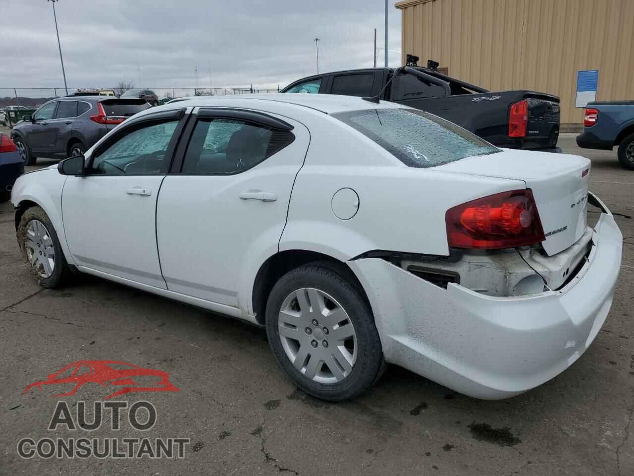 DODGE AVENGER 2012 - 1C3CDZAB3CN204616
