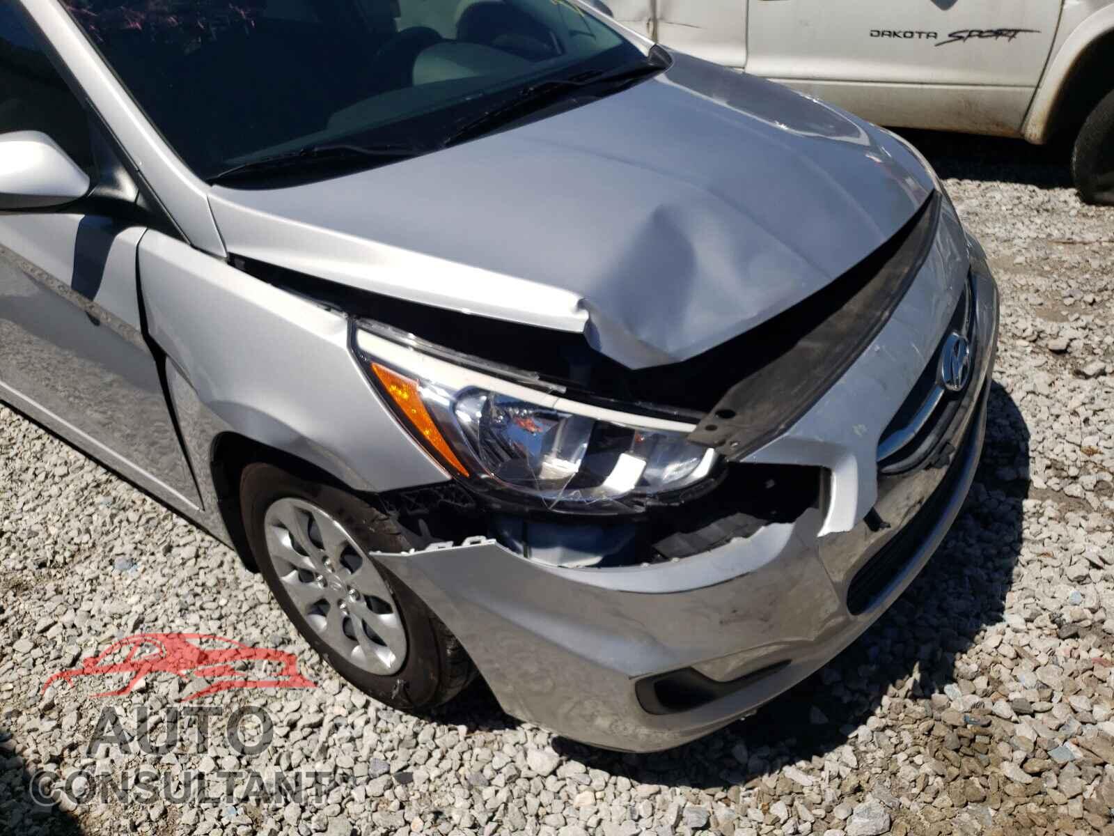 HYUNDAI ACCENT 2017 - KMHCT4AE7HU343314