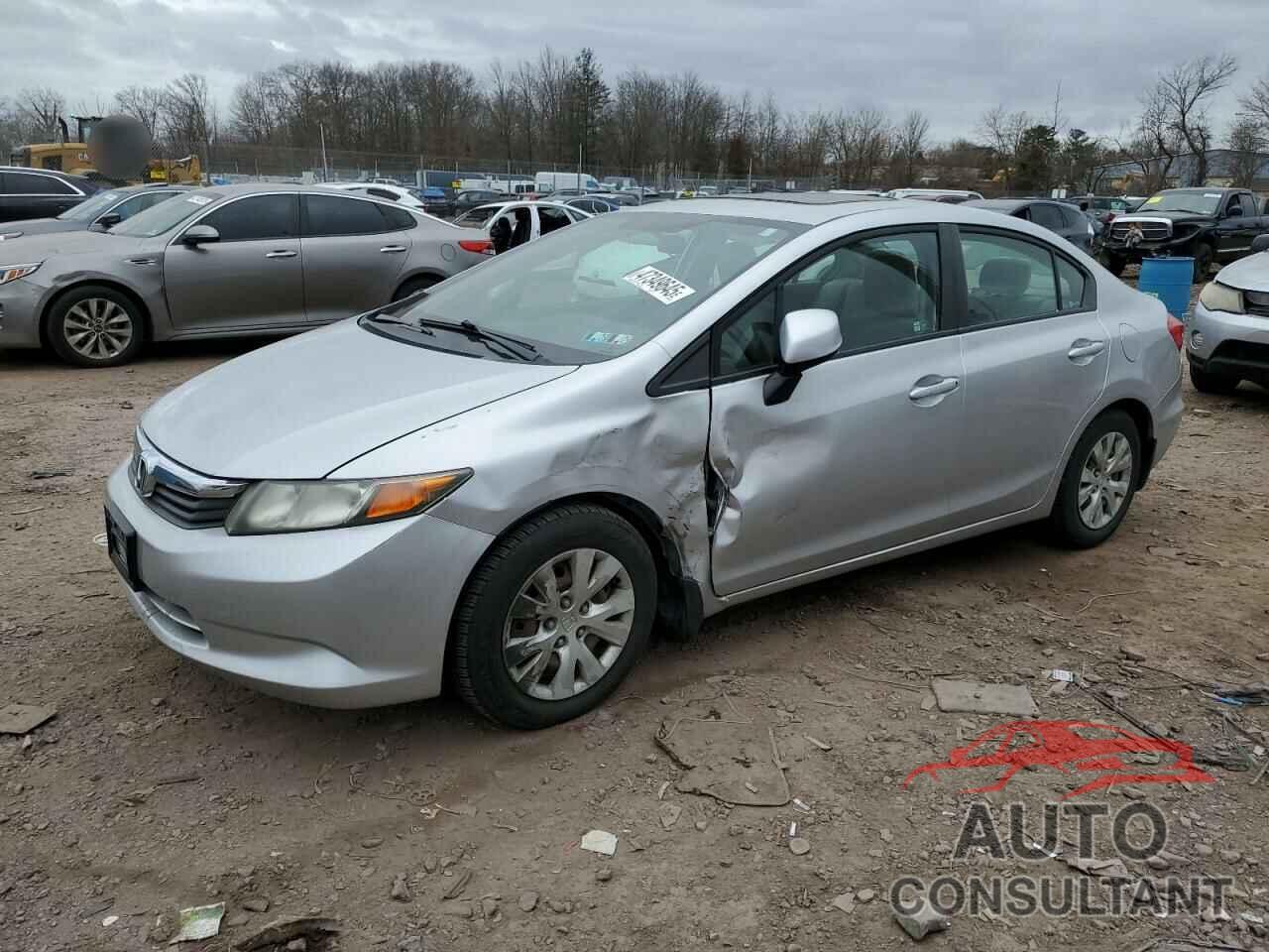HONDA CIVIC 2012 - 19XFB2F59CE034761