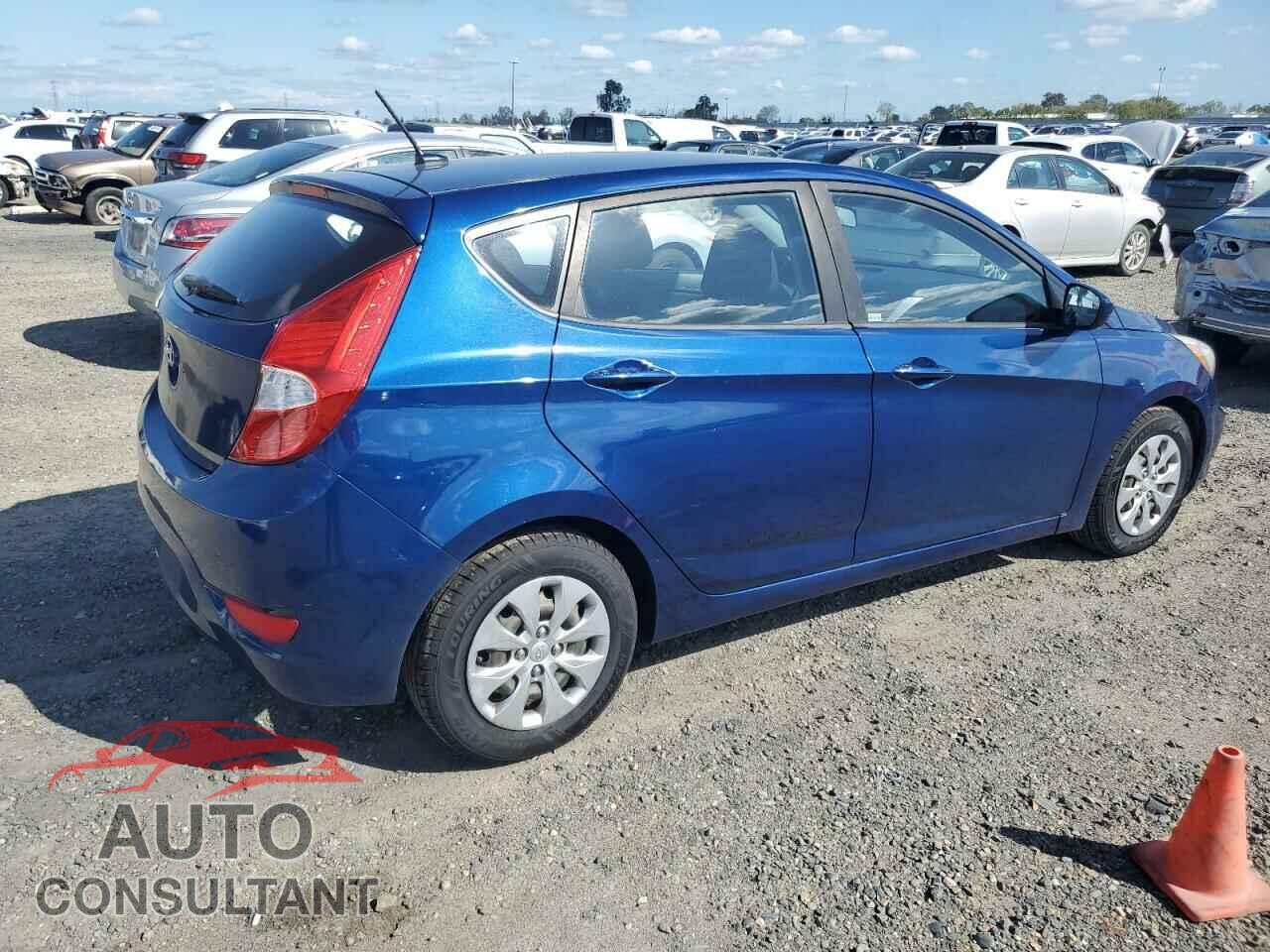 HYUNDAI ACCENT 2016 - KMHCT5AE3GU277929