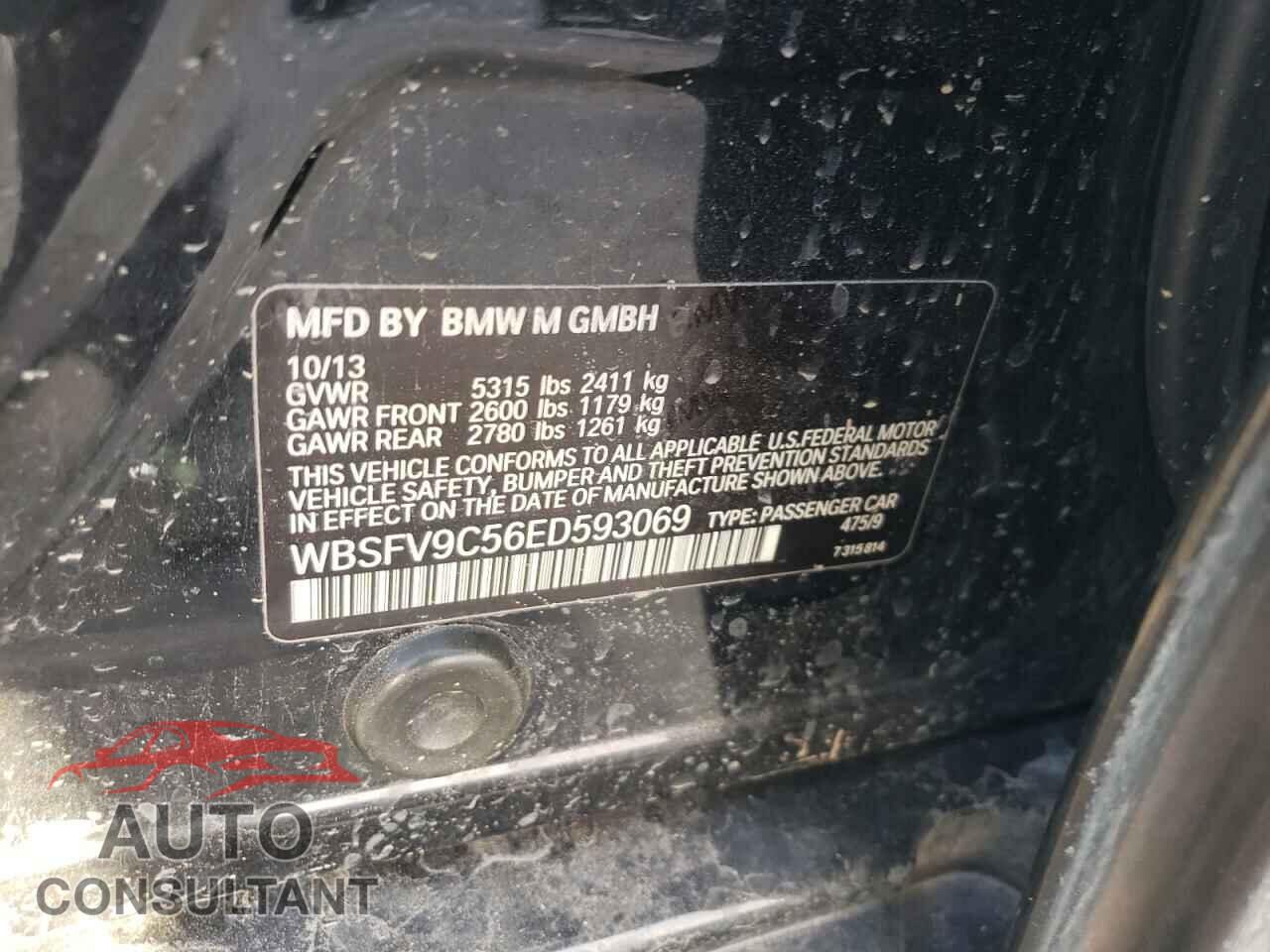 BMW M5 2014 - WBSFV9C56ED593069