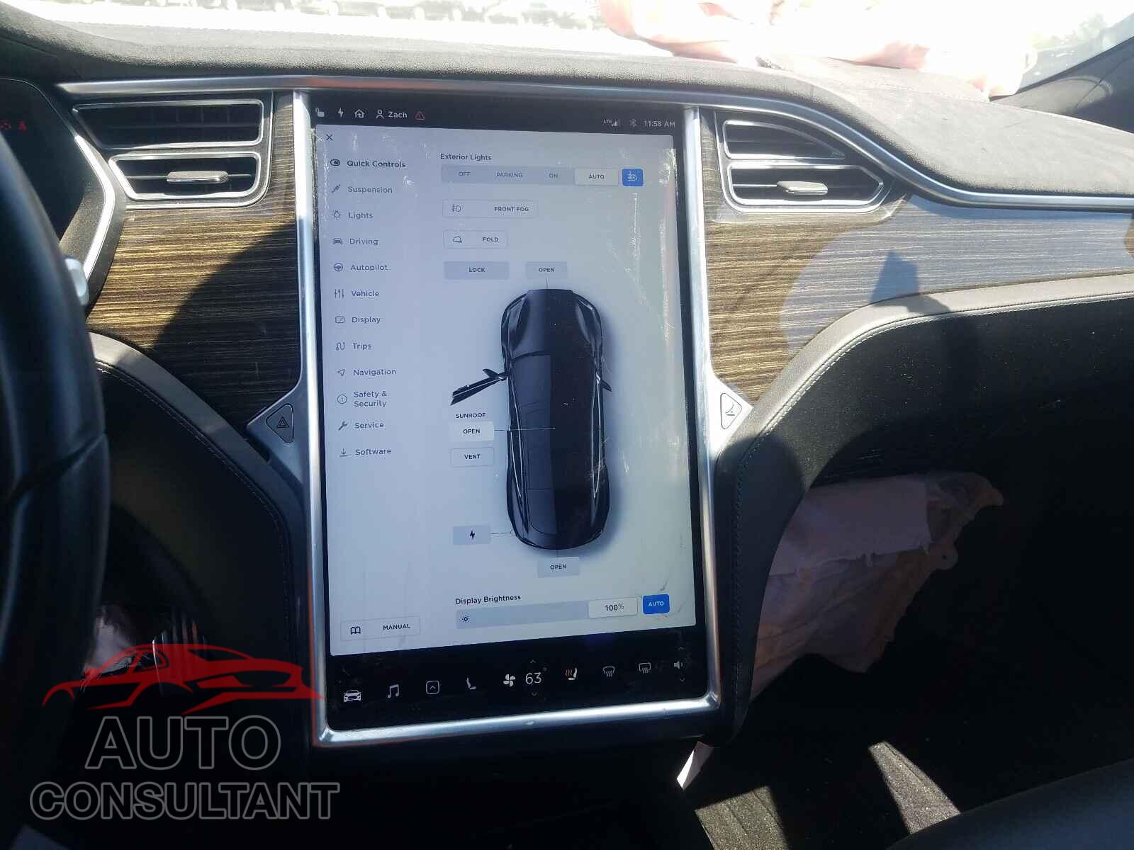 TESLA MODEL S 2016 - 5YJSA1E2XGF131289