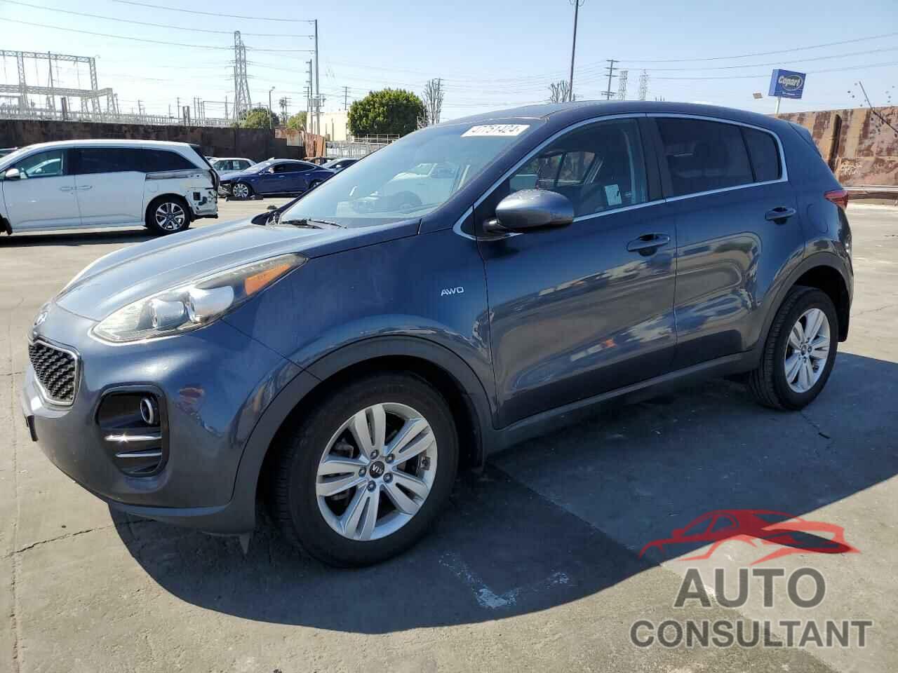 KIA SPORTAGE 2017 - KNDPMCAC5H7201103