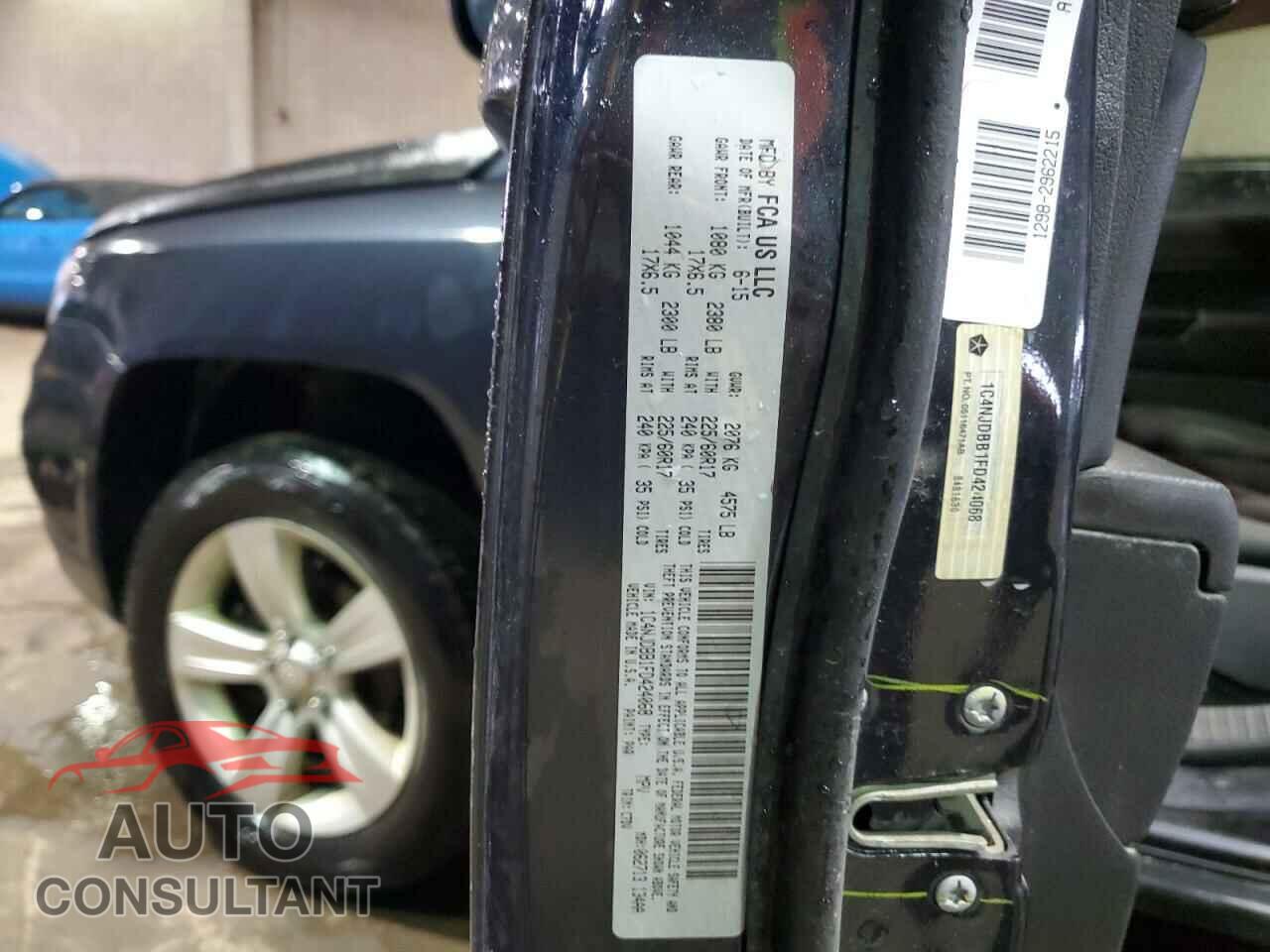JEEP COMPASS 2015 - 1C4NJDBB1FD424068