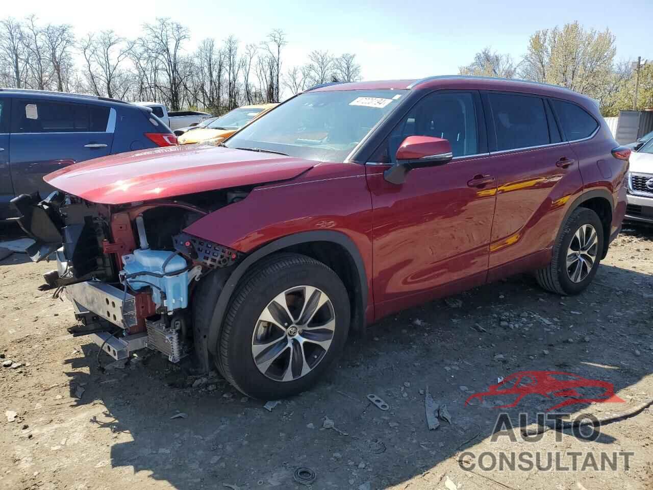 TOYOTA HIGHLANDER 2021 - 5TDGZRBH0MS542830