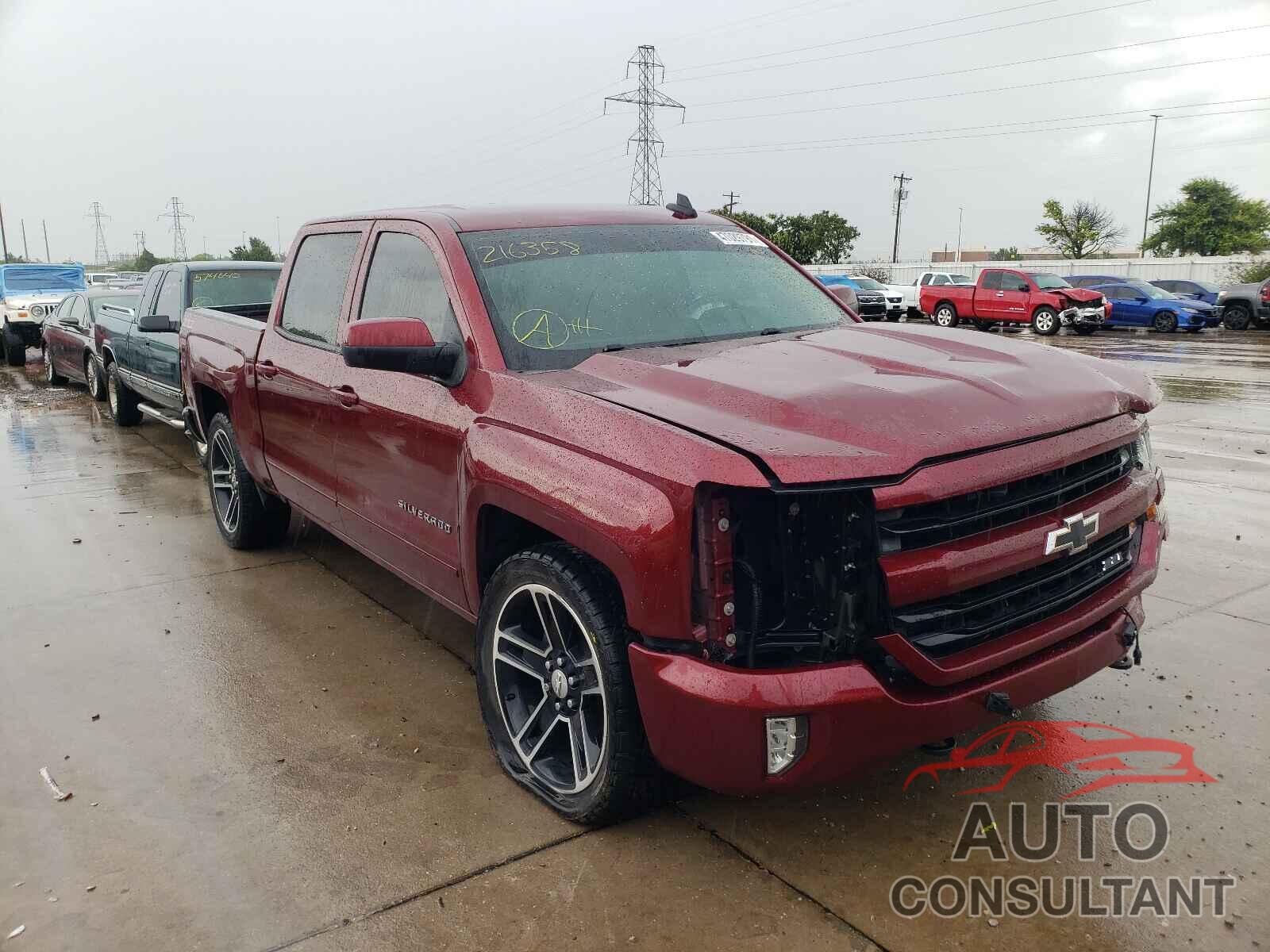 CHEVROLET SILVERADO 2017 - 3GCUKREC0HG216358