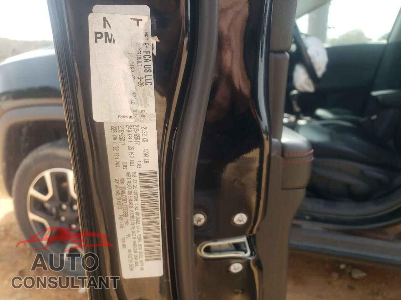 JEEP COMPASS 2020 - 3C4NJDDB7LT233368