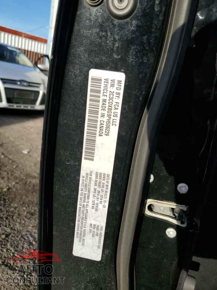 DODGE CHARGER 2023 - 2C3CDXBG9PH506229