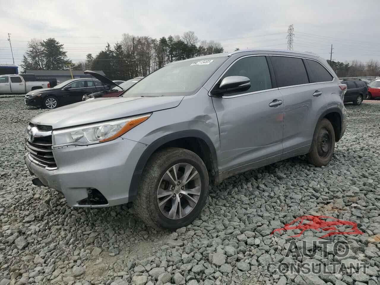 TOYOTA HIGHLANDER 2015 - 5TDKKRFH7FS110117