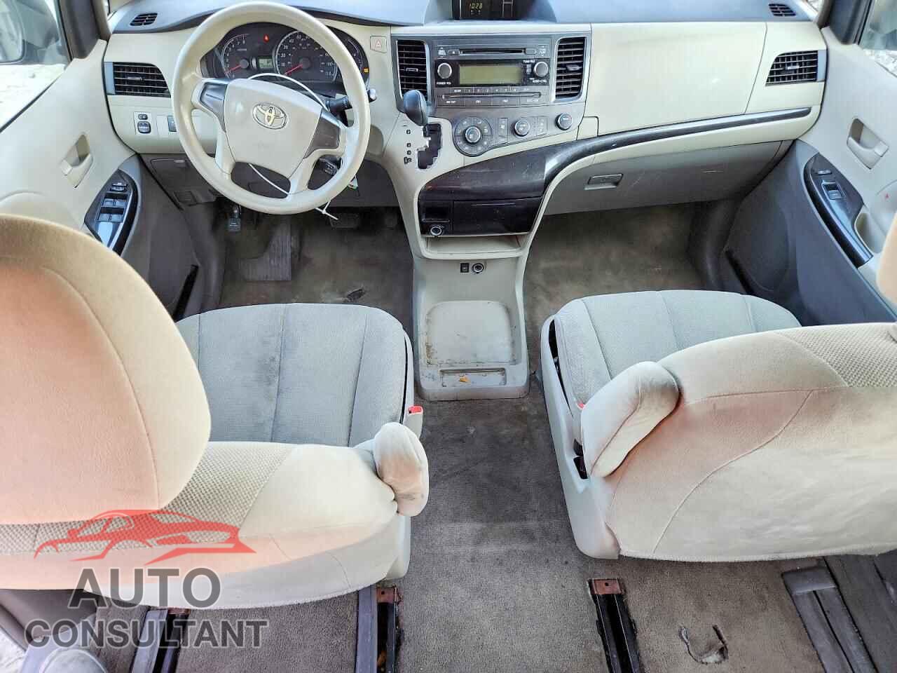 TOYOTA SIENNA 2012 - 5TDZK3DC7CS185172
