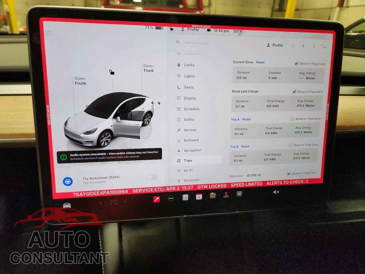 TESLA MODEL Y 2023 - 7SAYGDEE4PA100964