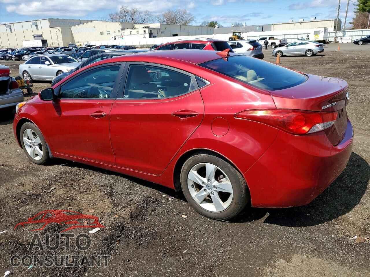 HYUNDAI ELANTRA 2012 - KMHDH4AE2CU384903