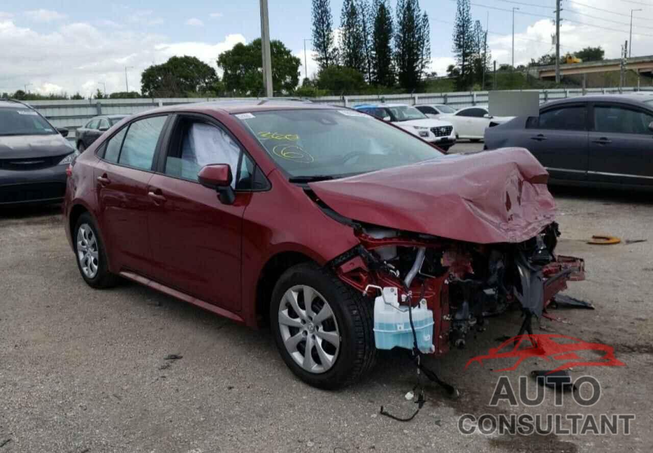 TOYOTA COROLLA 2022 - 5YFEPMAE8NP325205