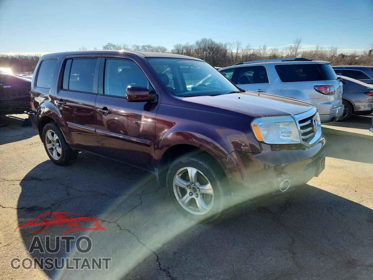 HONDA PILOT 2013 - 5FNYF4H61DB026101