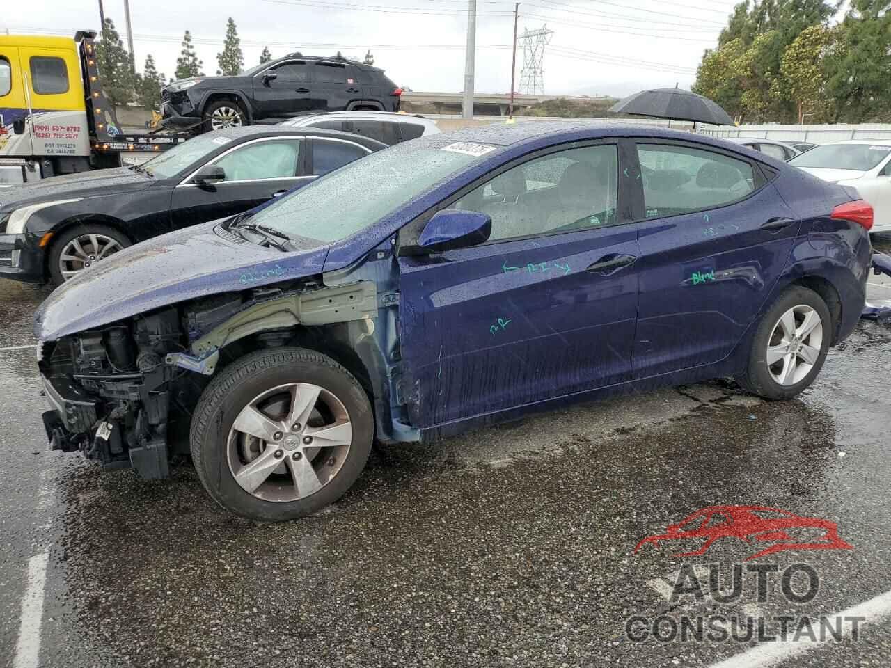 HYUNDAI ELANTRA 2013 - 5NPDH4AE0DH244039