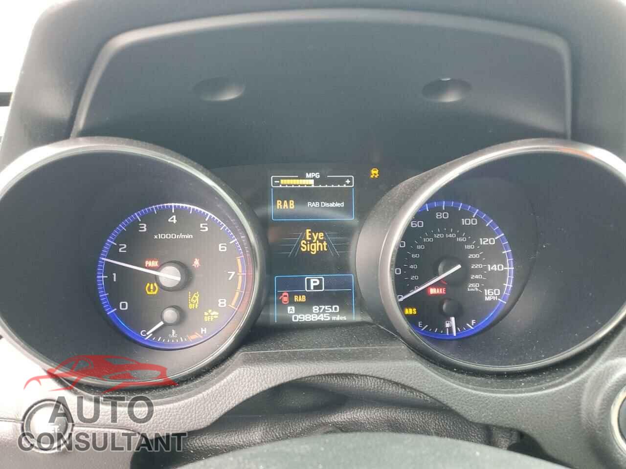 SUBARU OUTBACK 2017 - 4S4BSENC8H3383209