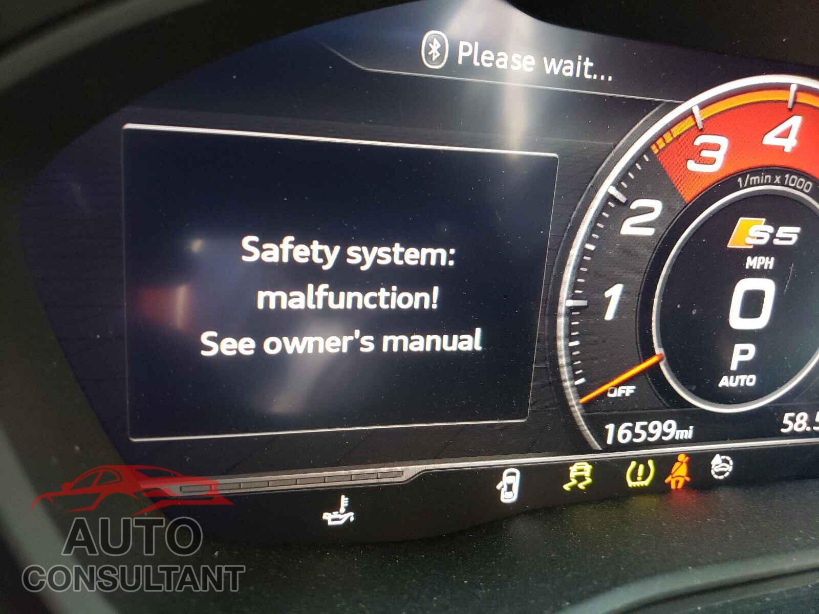 AUDI S5/RS5 2019 - WAUC4CF53KA052562