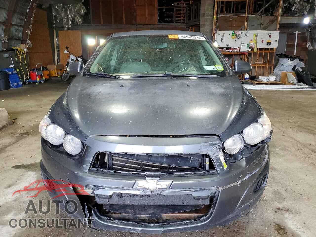 CHEVROLET SONIC 2012 - 1G1JB6SH3C4189141