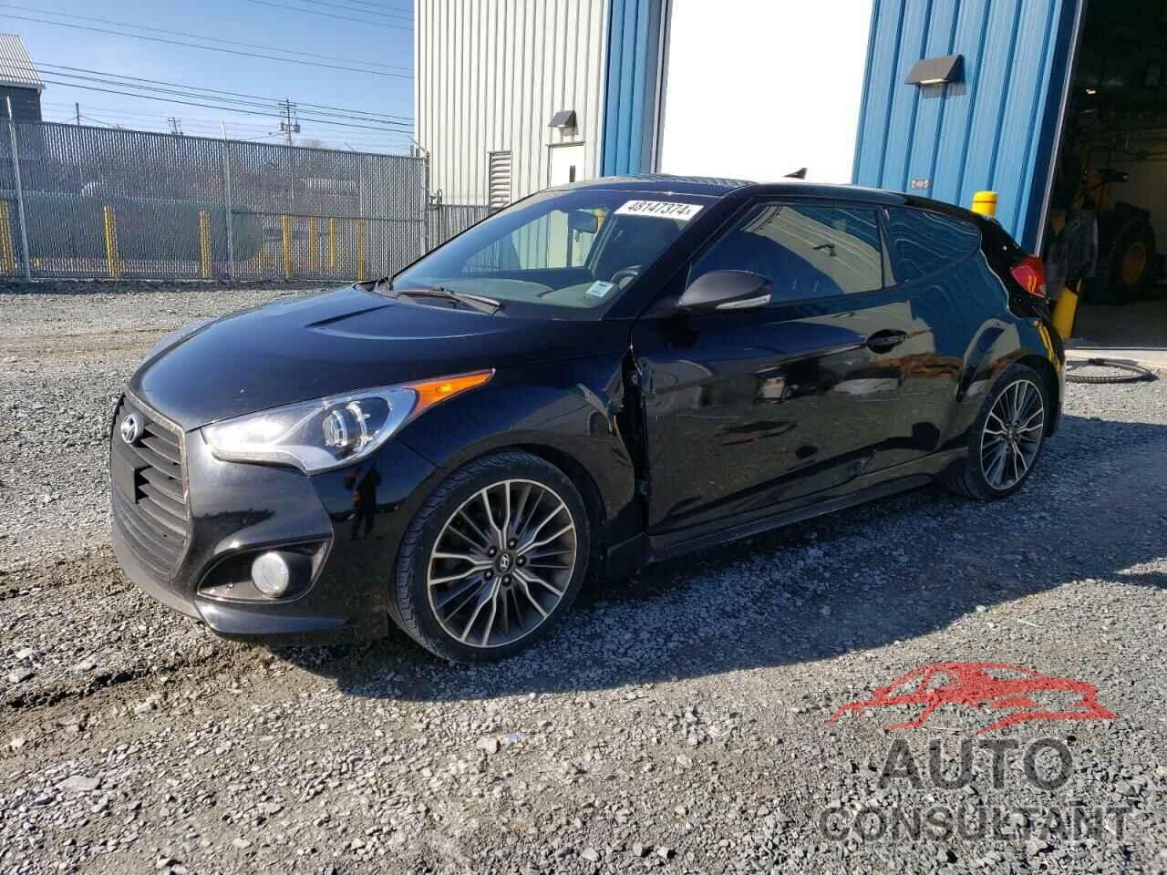 HYUNDAI VELOSTER 2017 - KMHTC6AE7HU304508