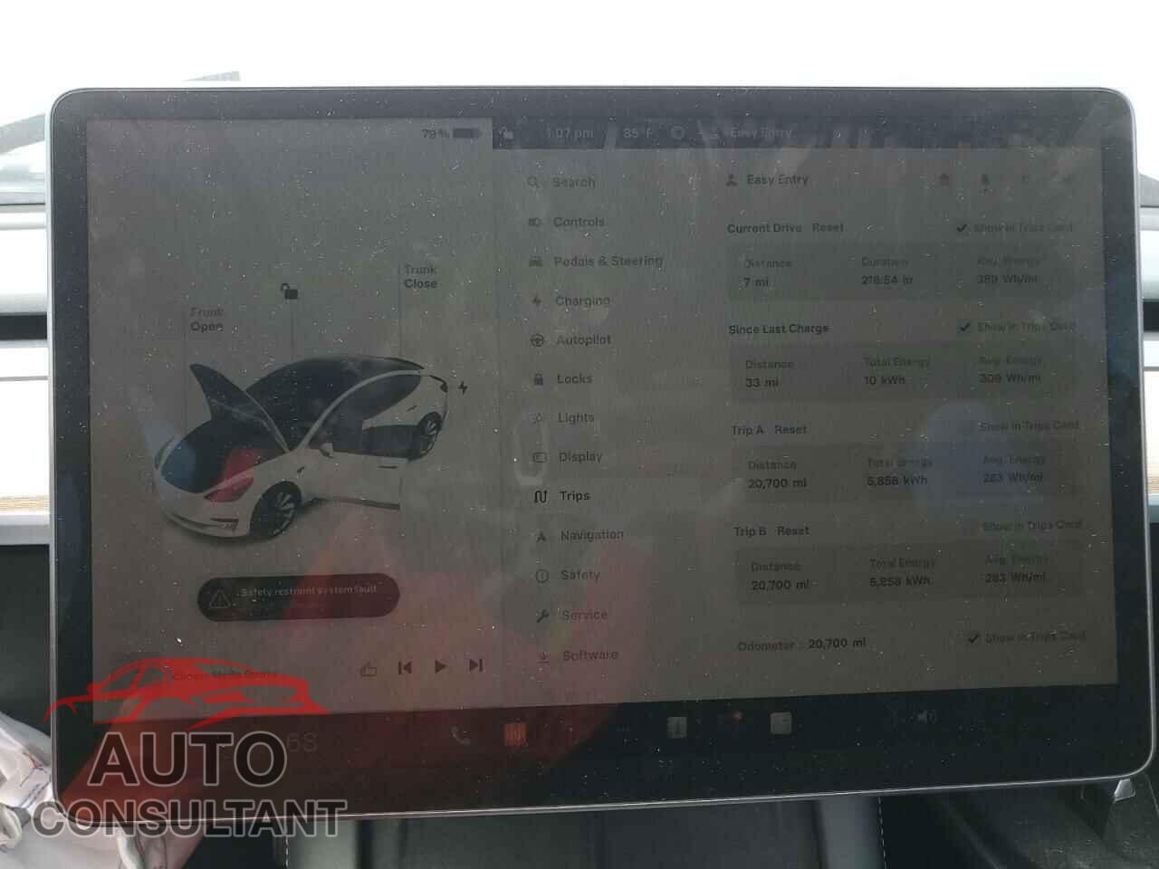 TESLA MODEL 3 2022 - 5YJ3E1EB3NF264949