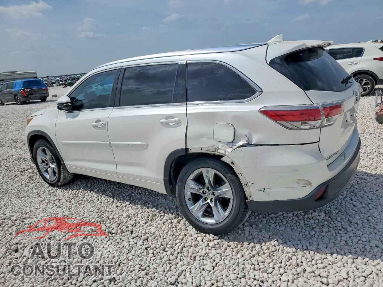 TOYOTA HIGHLANDER 2014 - 5TDYKRFH6ES014620