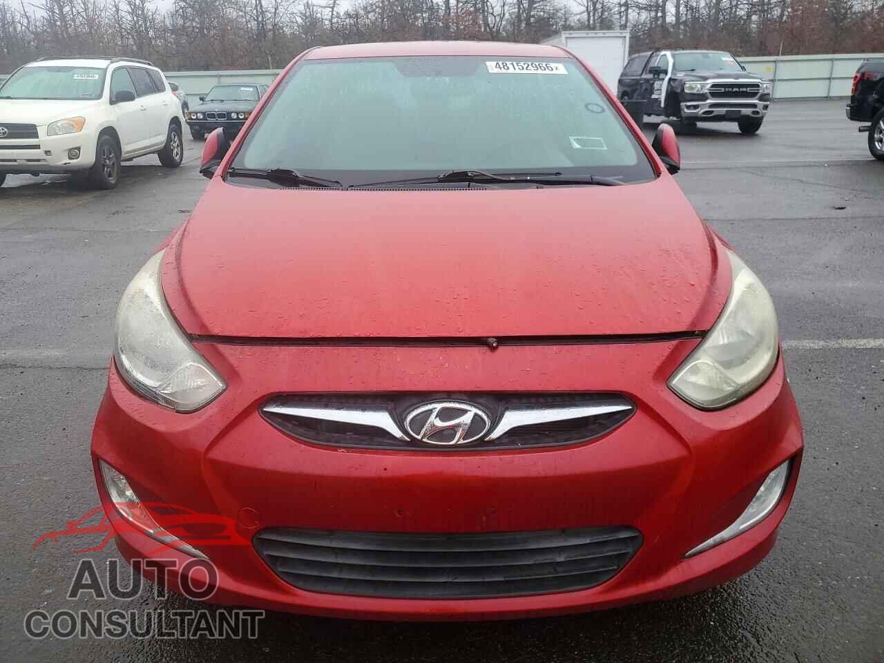 HYUNDAI ACCENT 2012 - KMHCU5AE6CU042089