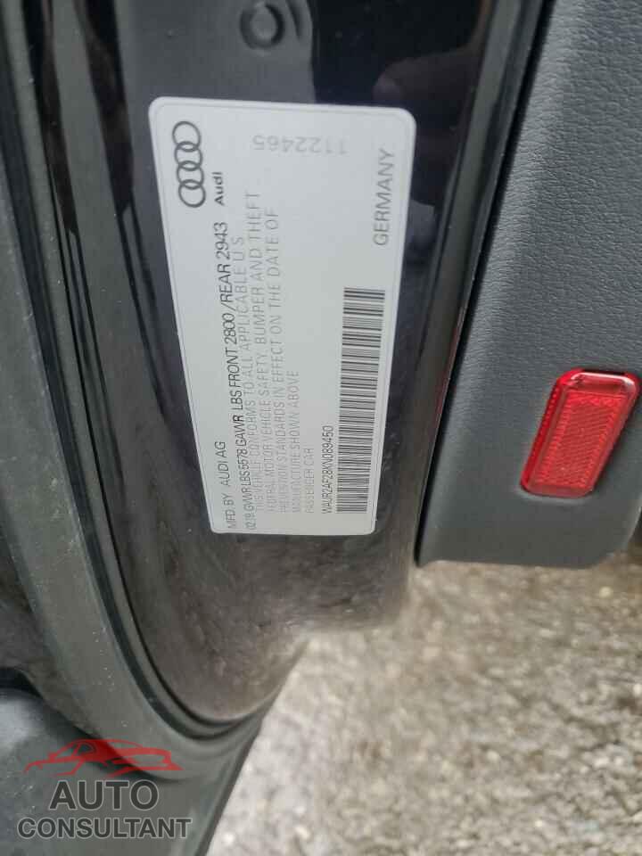 AUDI A7 2019 - WAUR2AF28KN089450