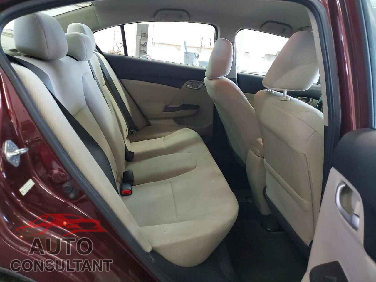 HONDA CIVIC 2013 - 19XFB2F54DE236828