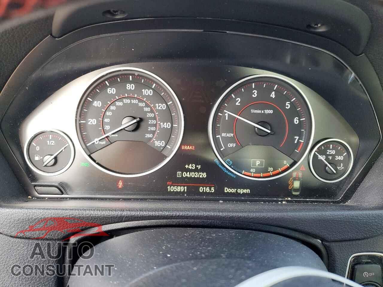 BMW 3 SERIES 2017 - WBA8D9C38HA005936