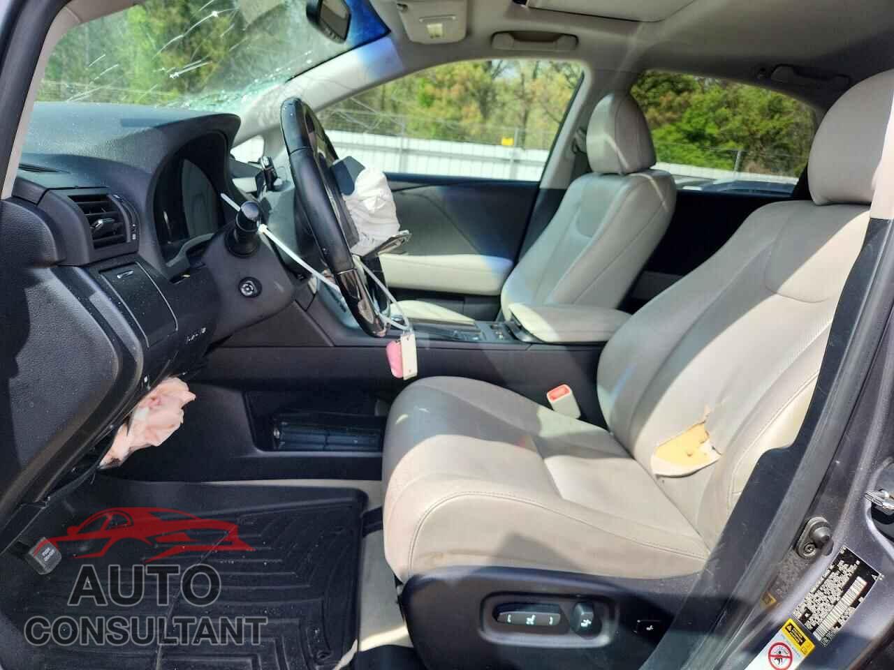 LEXUS RX350 2013 - 2T2ZK1BAXDC109344