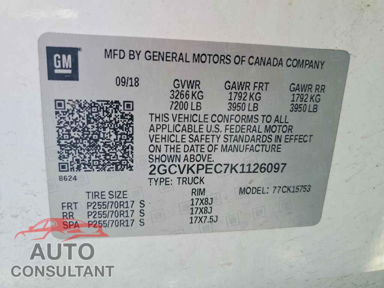 CHEVROLET SILVERADO 2019 - 2GCVKPEC7K1126097