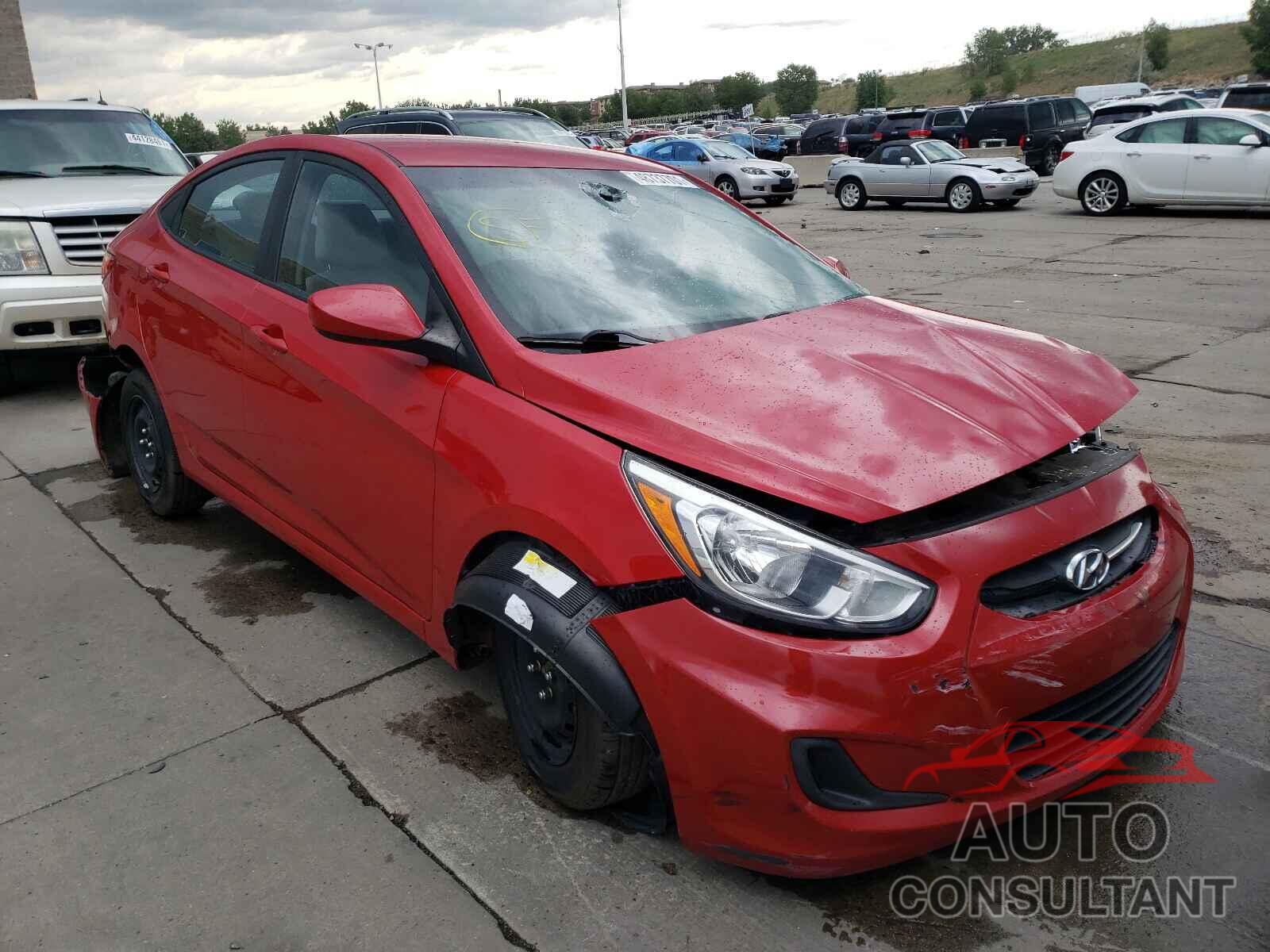 HYUNDAI ACCENT 2016 - KMHCT4AEXGU096112