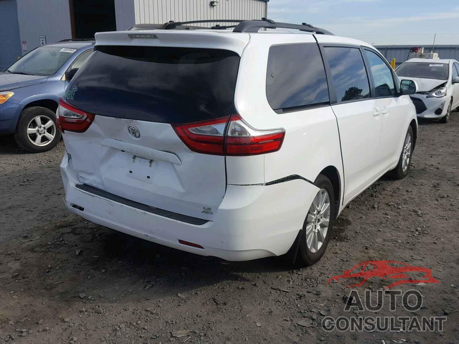 TOYOTA SIENNA LE 2015 - 5TDJK3DC1FS106709