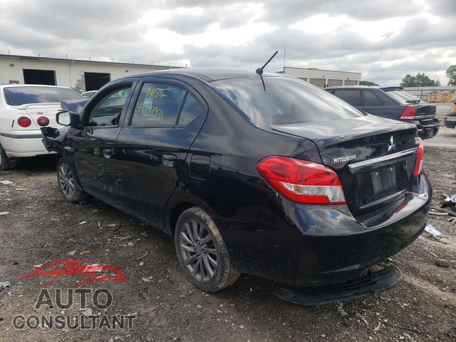 MITSUBISHI MIRAGE 2018 - ML32F4FJ7JHF08943