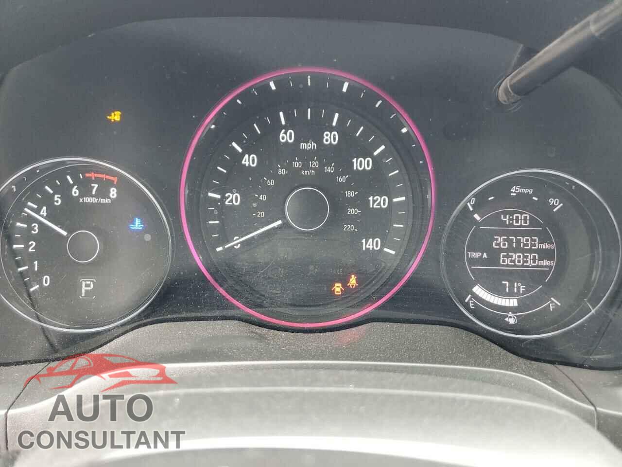 HONDA HR-V 2017 - 3CZRU5H54HM710840