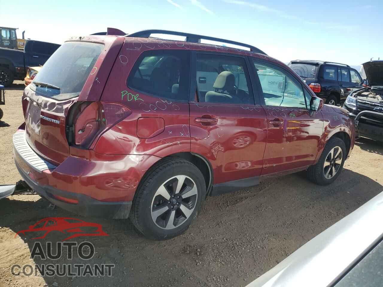 SUBARU FORESTER 2018 - JF2SJAEC6JH604333