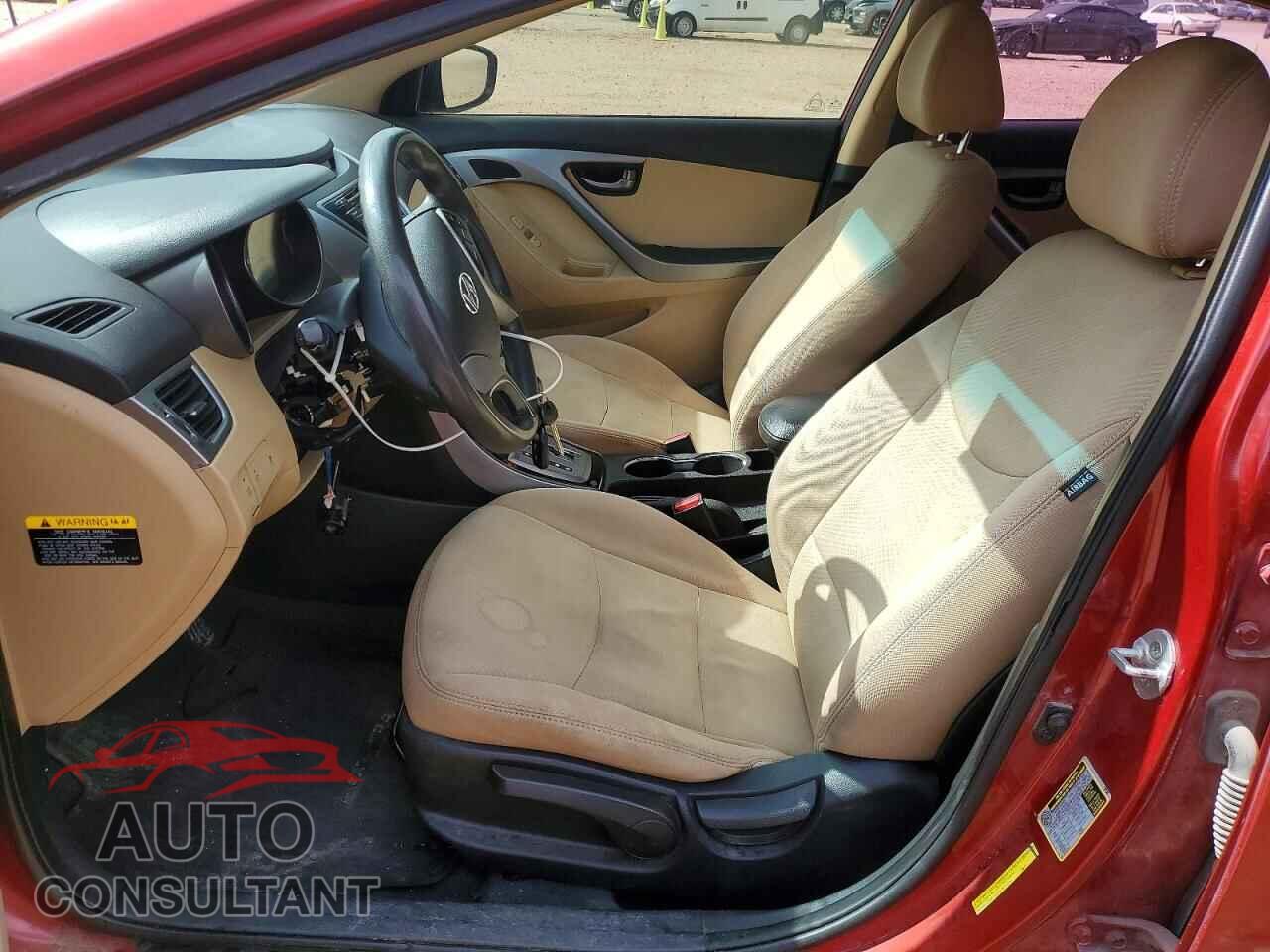 HYUNDAI ELANTRA 2013 - 5NPDH4AE7DH373766