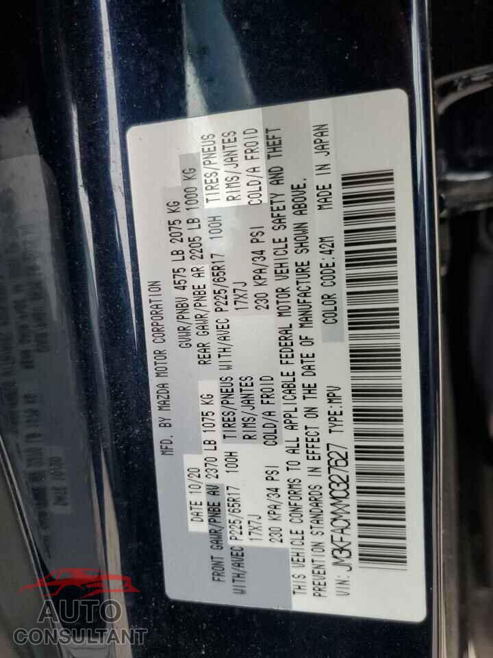 MAZDA CX-5 2021 - JM3KFACMXM0327627