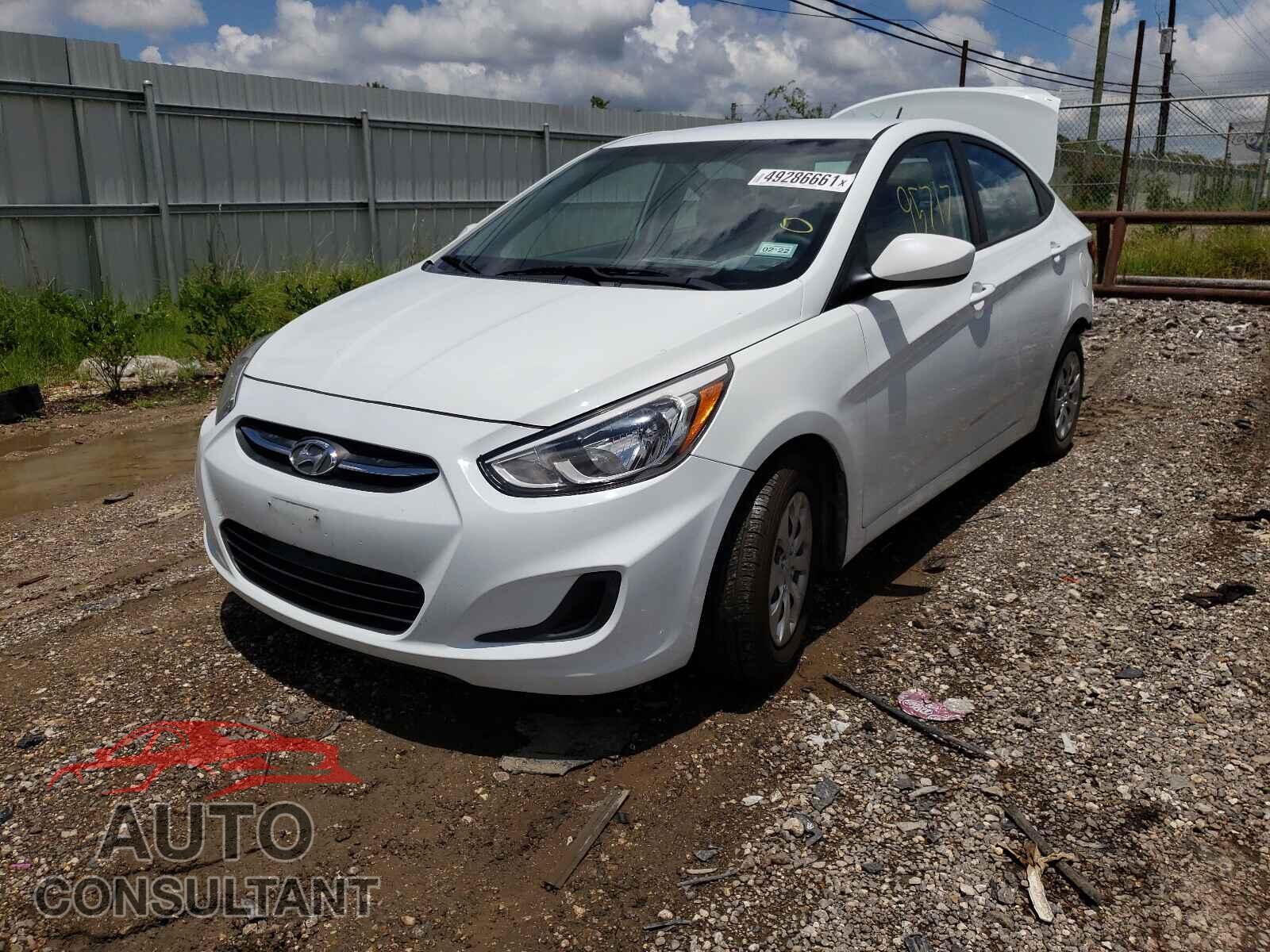 HYUNDAI ACCENT 2016 - KMHCT4AE7GU119183